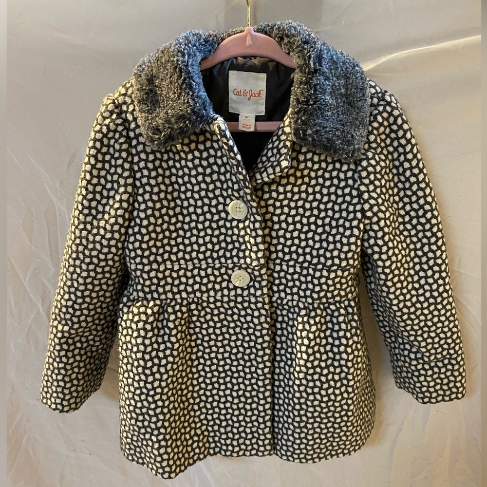 Girls’ peacoat
